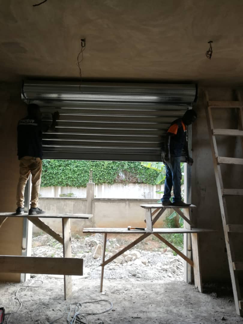 Roller Shutter Door Installation 